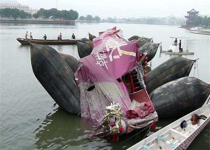 Marine Salvage Air Lift Bag Buoyance ถุงลมเป่าลมสำหรับการจัดส่ง 3