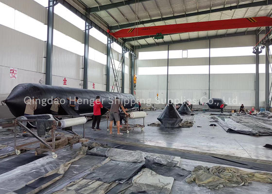 คุณภาพ ถุงลมนิรภัยยางสำหรับเรือ ISO 14409 – 4–12 ชั้น, อายุการใช้งาน 10–15 ปี สำหรับการปล่อยเรือและการกู้ภัย โรงงาน
