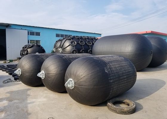 คุณภาพ Long Life Marine Pneumatic Rubber Fender ทนทานป้องกัน โรงงาน