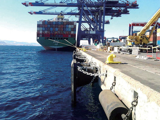 คุณภาพ Cone Type Marine Ship Rubber Fender Pad, บังโคลนยางเรือทรงกรวย โรงงาน