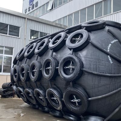 คุณภาพ Three-Year Warranty Pneumatic Rubber Fender 2.0*4.5M For Dock Anti-Collision โรงงาน