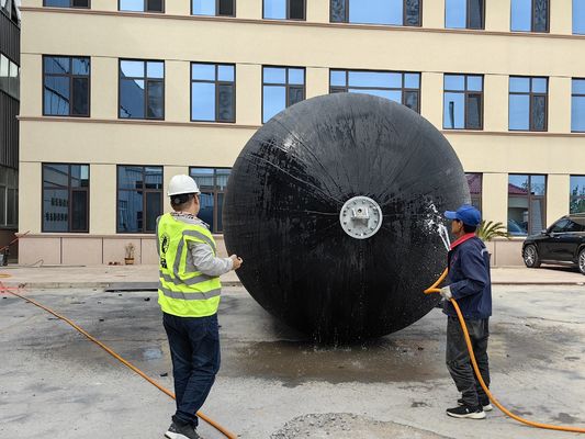 คุณภาพ ISO17357-2014 เครื่องปั่นเรือ เครื่องปั่นยางแบบนิวเมติก โยโกฮาม่า โรงงาน