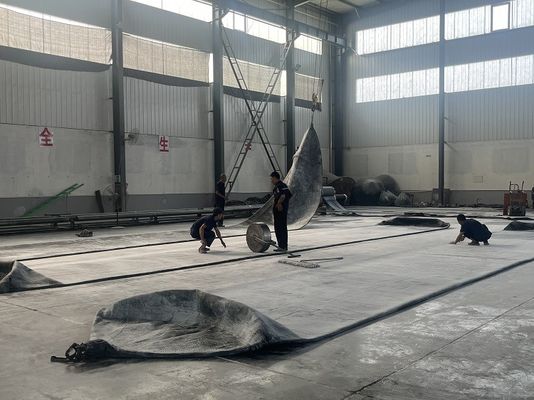 คุณภาพ กระเป๋าสะพายอากาศแบบลมสําหรับเรือ 500kgs กระเป๋าสะพายอากาศหนัก โรงงาน