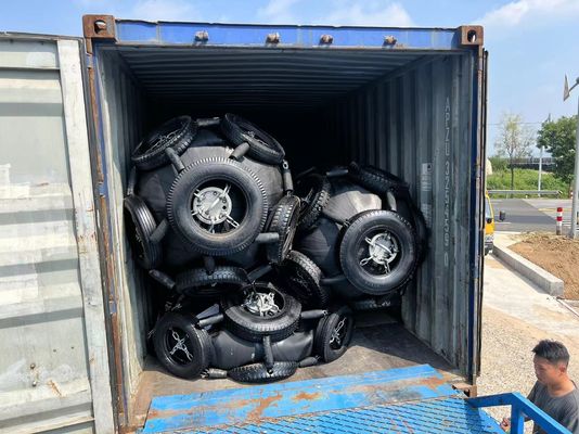 คุณภาพ เรือ เครือข่าย / สลิง ประเภท ยางปนูเมติก Fender 50kpa / 80kpa Inflatable โรงงาน
