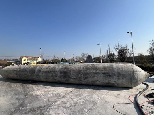 คุณภาพ High Pressure Inflatable Marine Airbags Designed for Ship Launching Lifting Delivering Durable Inflatable Support Systems โรงงาน