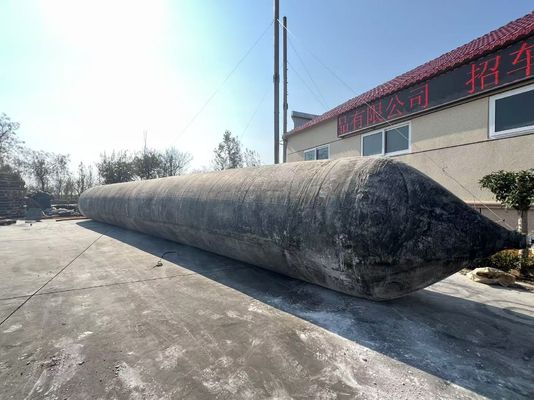 คุณภาพ High Pressure Inflatable Marine Airbags For Ship Launching Lifting Delivering Durable Inflatable Support Systems โรงงาน