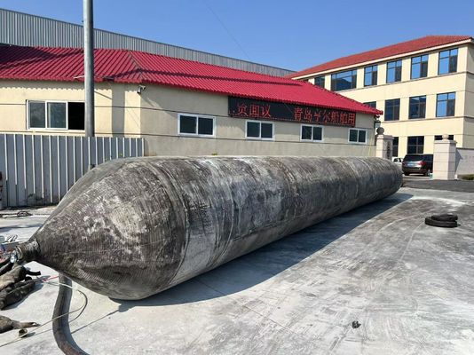 คุณภาพ High Pressure Inflatable Marine Airbags For Ship Launching Lifting Delivering Durable Inflatable Support Systems โรงงาน