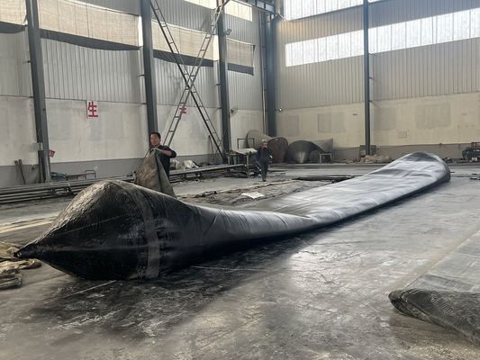 คุณภาพ Inflatable Barge Docking Airbag Pressure Range 0.2-0.4Mpa Provide Safe Protection During Barge Mooring Docking โรงงาน