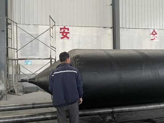 คุณภาพ ความแข็งแรง ยางและเส้นใยสังเคราะห์ ทะเลยาง Airbag ปรับอากาศโดยใช้อากาศดัน โรงงาน
