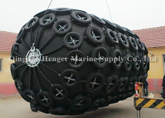 คุณภาพ ใบรับรอง ABS 0.05MPa เรือเดินสมุทร Pneumatic Rubber Dock Fender โรงงาน