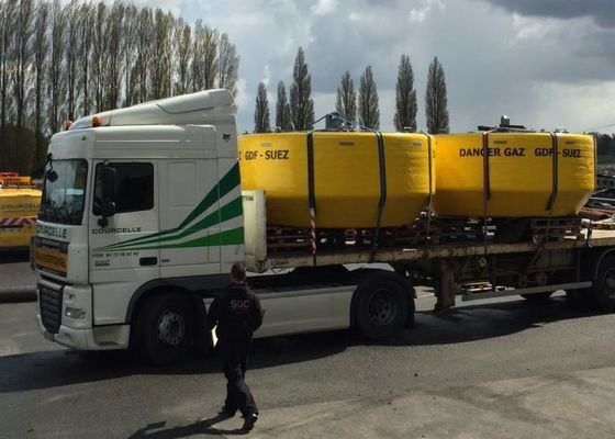 คุณภาพ EVA PE วัสดุ Marine Mooring Buoy Single - Floater มีความต้านทานการกัดกร่อนที่ดี โรงงาน