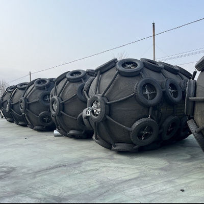 คุณภาพ ISO 17357 Certified Natural Rubber Pneumatic Fender with 50Kpa Working Pressure for Marine Safety โรงงาน