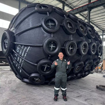 คุณภาพ บังโคลนยางลมสำหรับใช้งานนอกชายฝั่ง ขนาด 0.5*1 เมตร - 4.8*12 เมตร โรงงาน