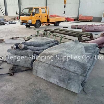 คุณภาพ กระเป๋าสะพายอากาศแบบลมสําหรับเรือ 500kgs กระเป๋าสะพายอากาศหนัก โรงงาน