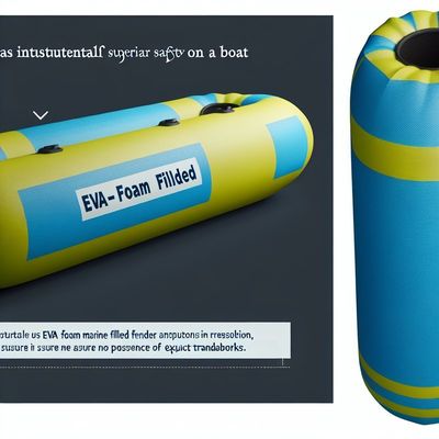 คุณภาพ บังโคลนทางทะเลแบบเติมโฟม EVA เพื่อความปลอดภัยในท่าเรือและนอกชายฝั่ง โรงงาน