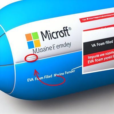 คุณภาพ บังโคลนทางทะเลแบบเติมโฟม EVA เพื่อความปลอดภัยในท่าเรือและนอกชายฝั่ง โรงงาน