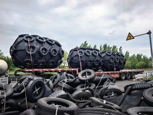 คุณภาพ Henger โยโกฮาม่า ประเภทยางปนูเมติก Fender สําหรับการคุ้มครองเรือ โรงงาน