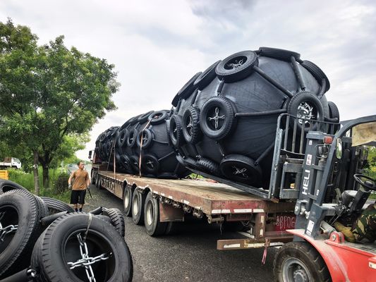 คุณภาพ บีวีที่ได้รับการรับรอง พนูเมติกยาง Fender สําหรับการ dock ทะเล โรงงาน