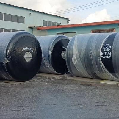 คุณภาพ ISO17357 Approved EVA Foam Filled Fender with Customizable Dimensions and High Energy Absorption for Marine Anti Collision โรงงาน