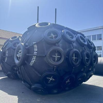 คุณภาพ CCS/BV/LR/DNV Certified High-Quality Black Pneumatic Rubber Fender – Ideal for STS/STD Marine Operations โรงงาน