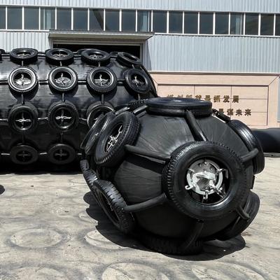 คุณภาพ Professional-Grade CCS/BV/LR/DNV Certified Black Pneumatic Rubber Fender for STS/STD Applications โรงงาน