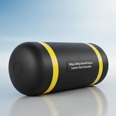 คุณภาพ แอร์แบ็กยางดําสําหรับเรือ ความปลอดภัย การคุ้มครองสิ่งแวดล้อมสีเขียวที่มีประสิทธิภาพ โรงงาน