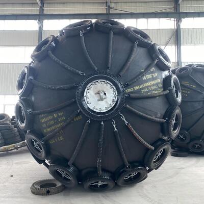 คุณภาพ Initial Internal Pressure 80kpa Marine Fender Net Type Ideal For Marine Vessel Impact Absorption Dock Safety Systems โรงงาน