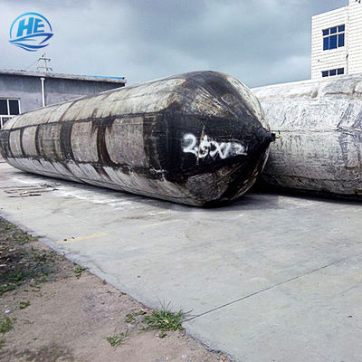 คุณภาพ Dia 1.5m L20m เรือเปิดตัวถุงลมนิรภัย Rubber Marine Salvage Airbag โรงงาน