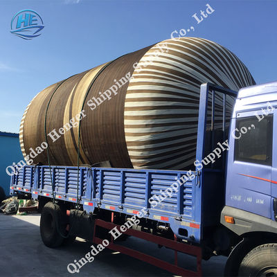 คุณภาพ 50KPa / 80Kpa ISO 17357 ยางกันกระแทกยางกันกระแทก Yokohama Ship Buoy Fenders โรงงาน