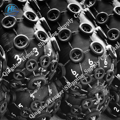 คุณภาพ ยางธรรมชาติ Pneumatic Marine Fender ทนทาน 0.05MPa และ 0.08MPa สำหรับท่าเรือและเรือ โรงงาน