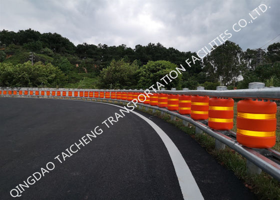 คุณภาพ SB ISO Certificated Yellow Highway Safety Roller Barrier Guardrail มาตรฐานคุณภาพ โรงงาน