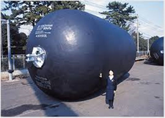คุณภาพ 9m 50kPa ยางลอยน้ำ Pneumatic Marine Fender โรงงาน