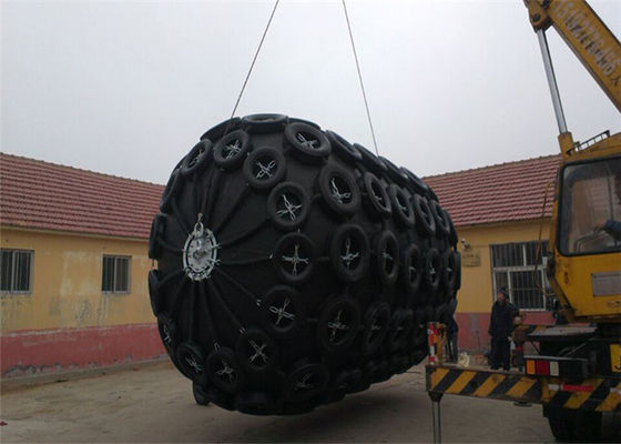 คุณภาพ ยางธรรมชาติ Pneumatic Marine Fender ทนทาน 0.05MPa และ 0.08MPa สำหรับท่าเรือและเรือ โรงงาน