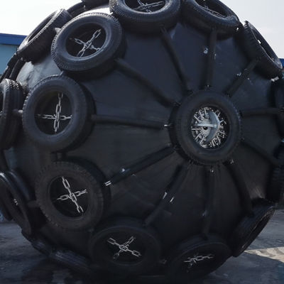 คุณภาพ Customized Pneumatic Rubber Fender with ISO17357 Standard and 50kpa & 80kpa Pressure for Marine Applications โรงงาน