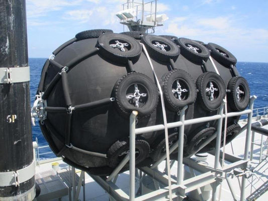 คุณภาพ Offshore Platform เรือยาง Fender Marine Yokohama Floating Fender โรงงาน