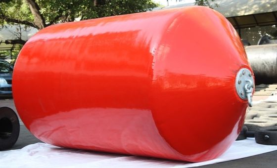 คุณภาพ High Energy Absorption Capacity Foam Filled Fender with Hot Dip Galvanized Flange and 10 Years Using Life for Marine and Dock Protection โรงงาน