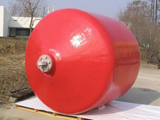คุณภาพ High Energy Absorption Capacity Foam Filled Fender with Hot Dip Galvanized Flange and 10 Years Using Life for Marine and Dock Protection โรงงาน