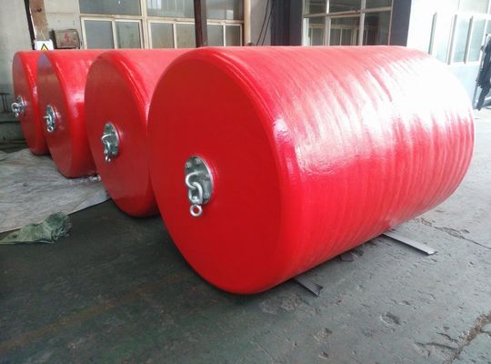 คุณภาพ High Energy Absorption Capacity Foam Filled Fender with Hot Dip Galvanized Flange and 10 Years Using Life for Marine and Dock Protection โรงงาน