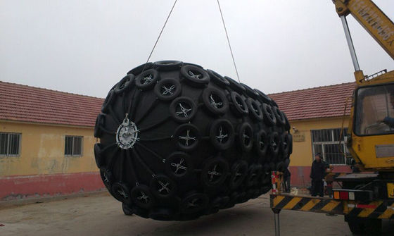 คุณภาพ Marine Iso 17357 รับรองยางกันกระแทก Yokohama 50kpa D1.5M * L3.0M โรงงาน