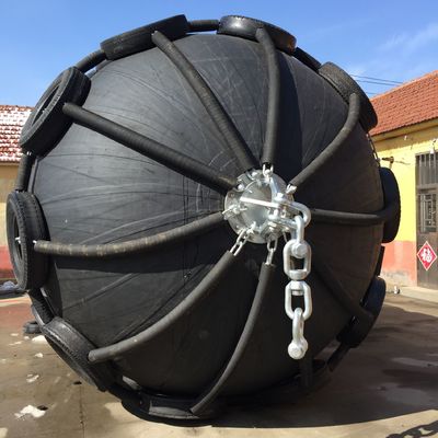 คุณภาพ ประเภทเรือป้องกันลม Vship Salvage Marine Rubber Fenders Certificate โรงงาน