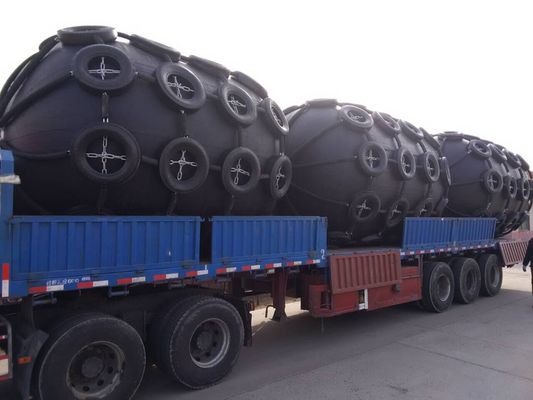 คุณภาพ ประเภทการป้องกันท่าเรือและเรือ Marine Floating Pneumatic Fender โรงงาน
