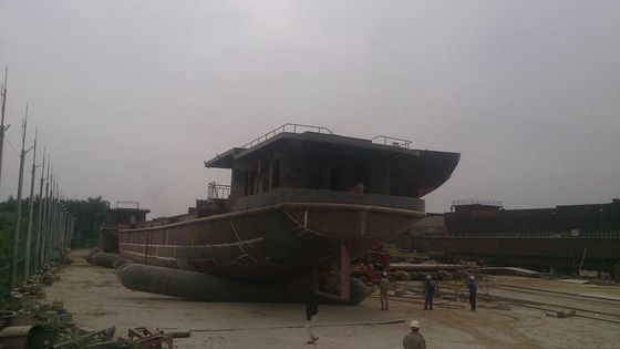 คุณภาพ ถุงลมนิรภัยกู้ภัยทางทะเล 250T/M เปิดตัวและยกถุงลมนิรภัย โรงงาน