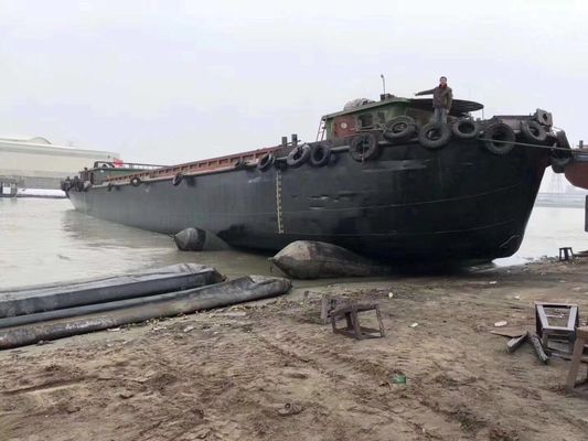 คุณภาพ ขนาดที่ปรับแต่งได้ 4-14 ชั้น เรือ เรือ เปิดตัวถุงลมนิรภัย Marine Ship Airbag โรงงาน