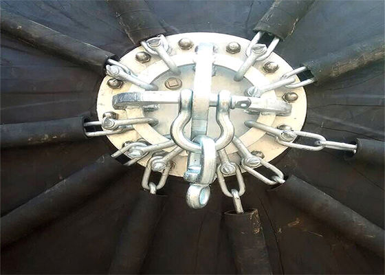 คุณภาพ ใบรับรอง BV Yokohama Rubber Fender 50Kpa 80Kpa IS017357 Standard โรงงาน