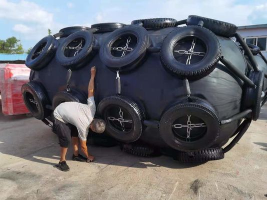 คุณภาพ Dia 0.5m-4.5m 50KPA ยางกันกระแทกยางกันกระแทก International Certification โรงงาน