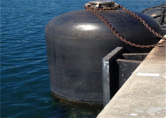 คุณภาพ น้ำอากาศผสม Floating Inflatable Submarine Fenders Sling Type โรงงาน