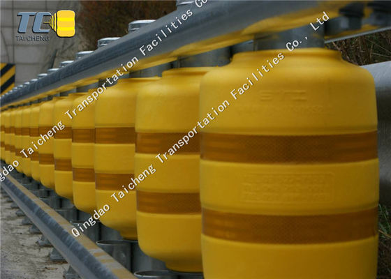 คุณภาพ ไม้กั้นทางหลวง กันกระแทก ราวกันตก ราวกันตก EVA Roller Barrier 0.7m โรงงาน