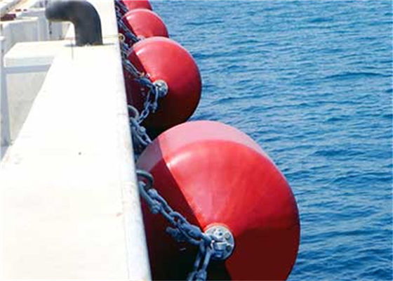 คุณภาพ Customized Height Foam Filled Fender Protect Ship Board Production Time 5 to 10 Days Durable Marine Dock Bumper Solution โรงงาน
