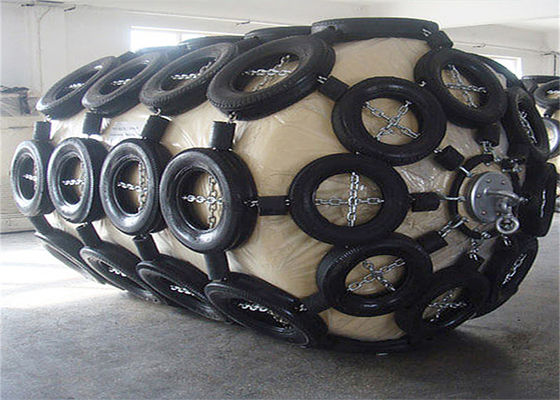 คุณภาพ Customized Foam Filled Fender with 0.5 to 4.8m Diameter and 12 Months Shelf Life for Marine Applications โรงงาน
