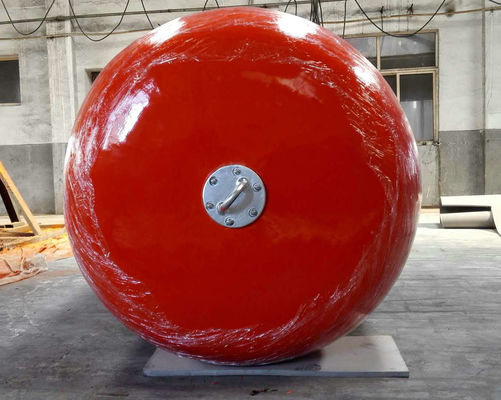 คุณภาพ Positive Buoyancy Foam Filled Fender with Customized Size and High-Density Foam Core for Marine Dock Protection โรงงาน